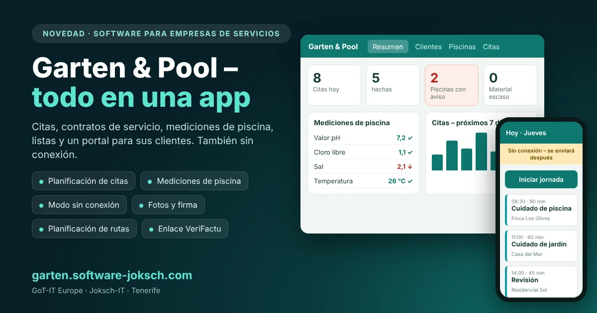 Garten & Pool – Garden & Pool – servicio organizado
