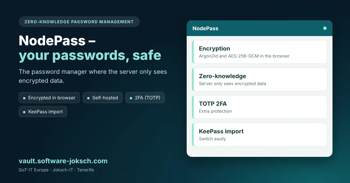 NodePass – NodePass – your password vault