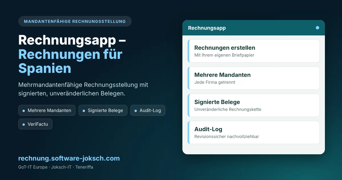 Rechnungsapp – Rechnungsapp – rechtssicher fakturieren
