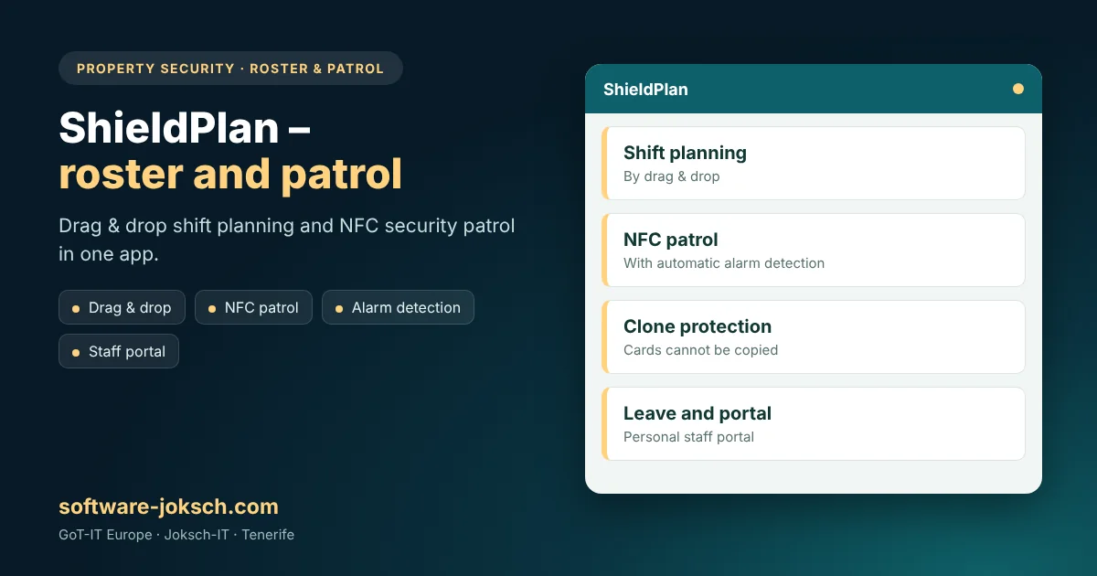 ShieldPlan – ShieldPlan – rosters and guard patrols