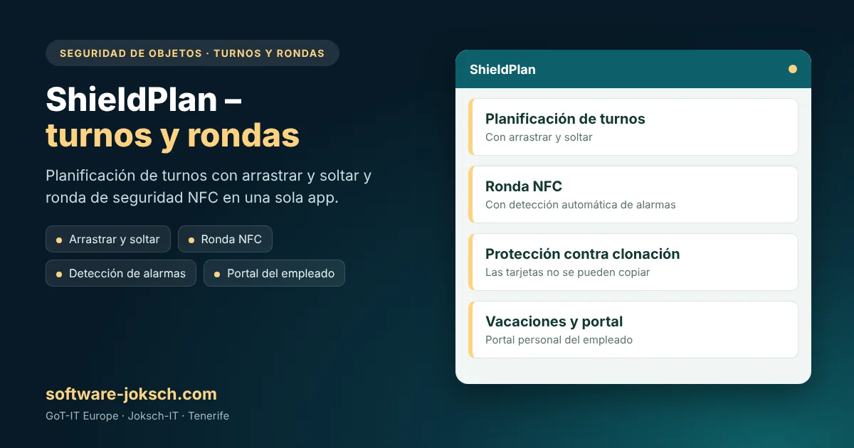 ShieldPlan – ShieldPlan – turnos y rondas de vigilancia